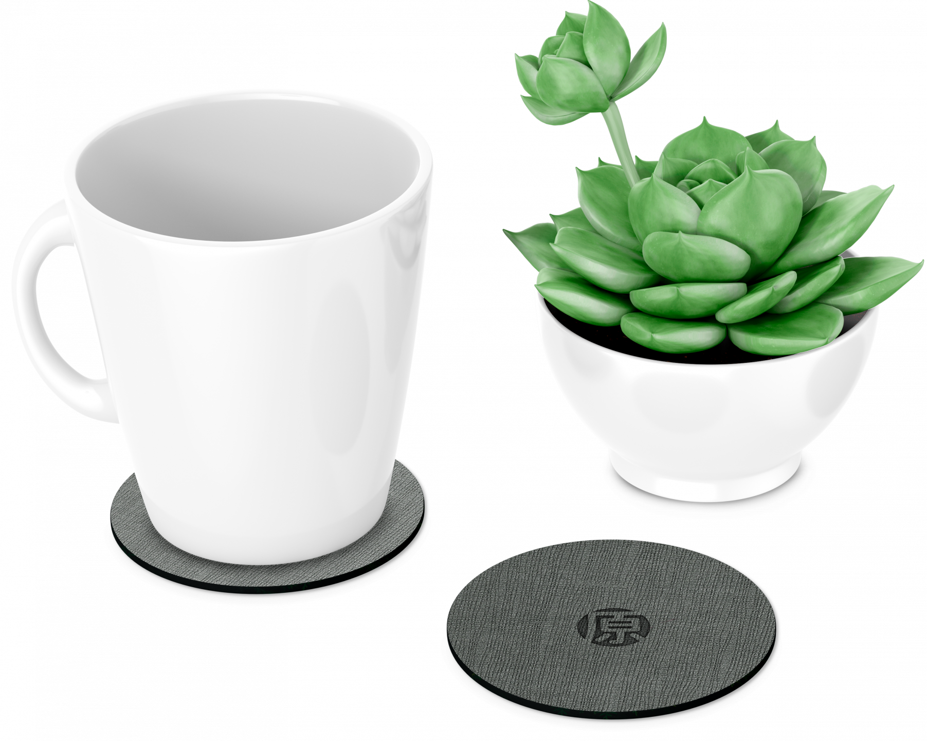 原質所 軟式珪藻土杯墊